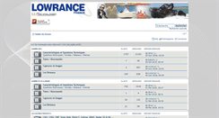 Desktop Screenshot of forum-lowrance.fr